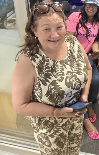 Ana Cecilia Diaz connecting with the real estate community